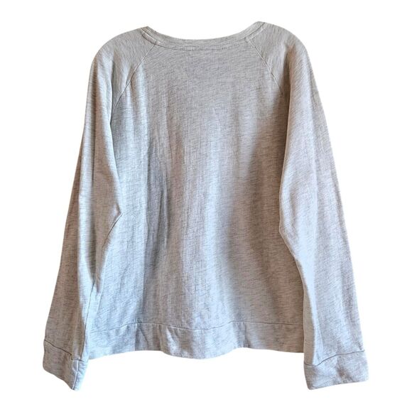 Synergy Organic Clothing top with Blue Crane Design - Picture 7 of 8